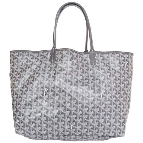 goyard light grey tote|grey goyard tote bags.